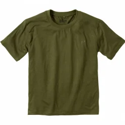 il Lago Basic 3er Set: T-Shirts Herren (Oliv/Beige/Braun)