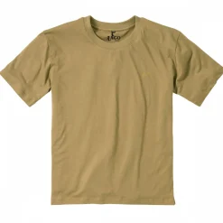 il Lago Basic 3er Set: T-Shirts Herren (Oliv/Beige/Braun)