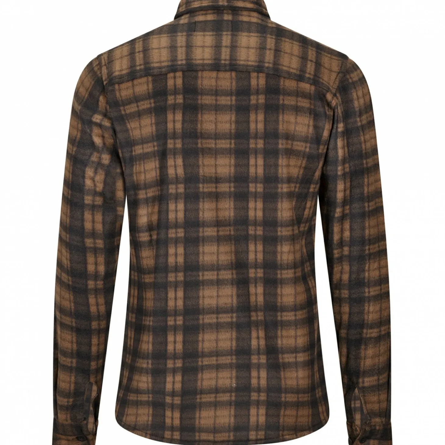 il Lago Basic Fleecehemd Eifelland Herren (Braun)