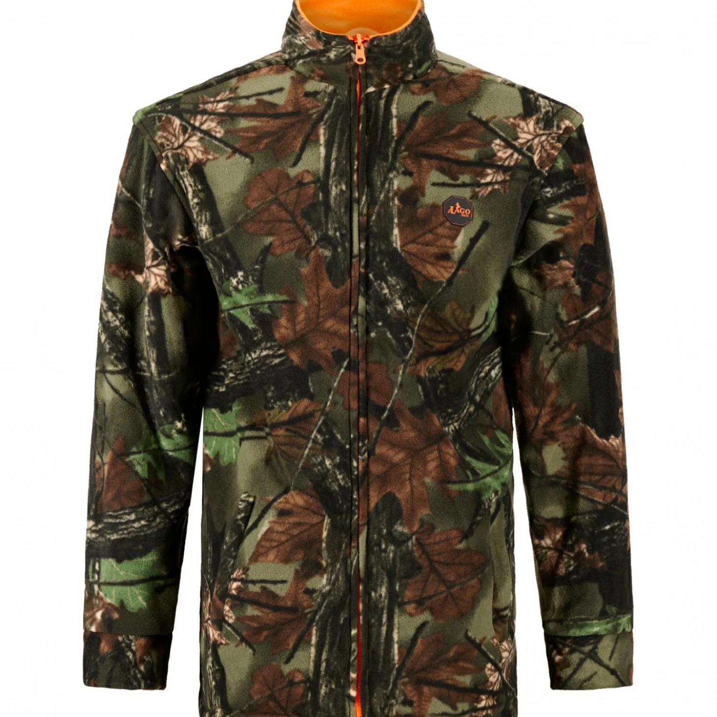 il Lago Basic Fleece-Wendejacke Holk Herren (Camouflage)
