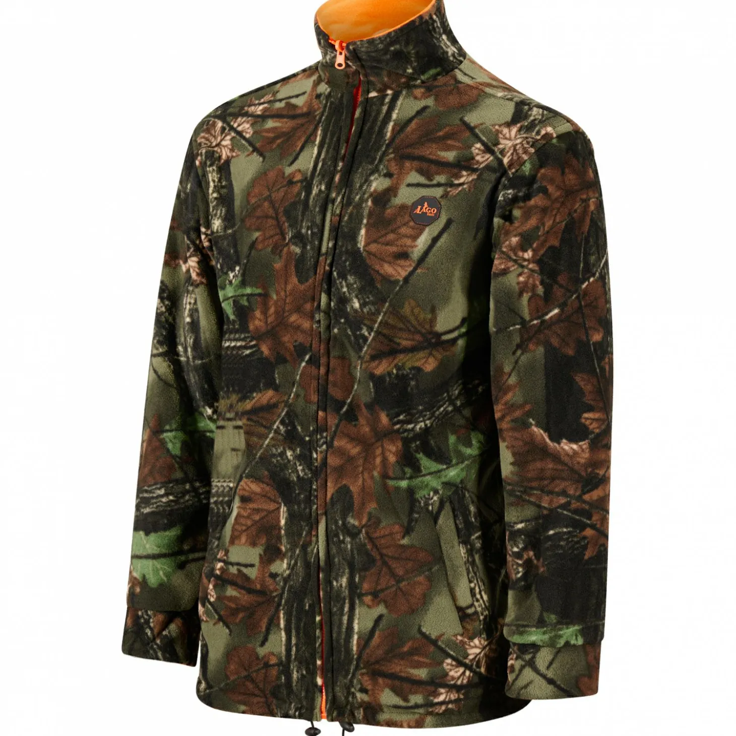 il Lago Basic Fleece-Wendejacke Holk Herren (Camouflage)