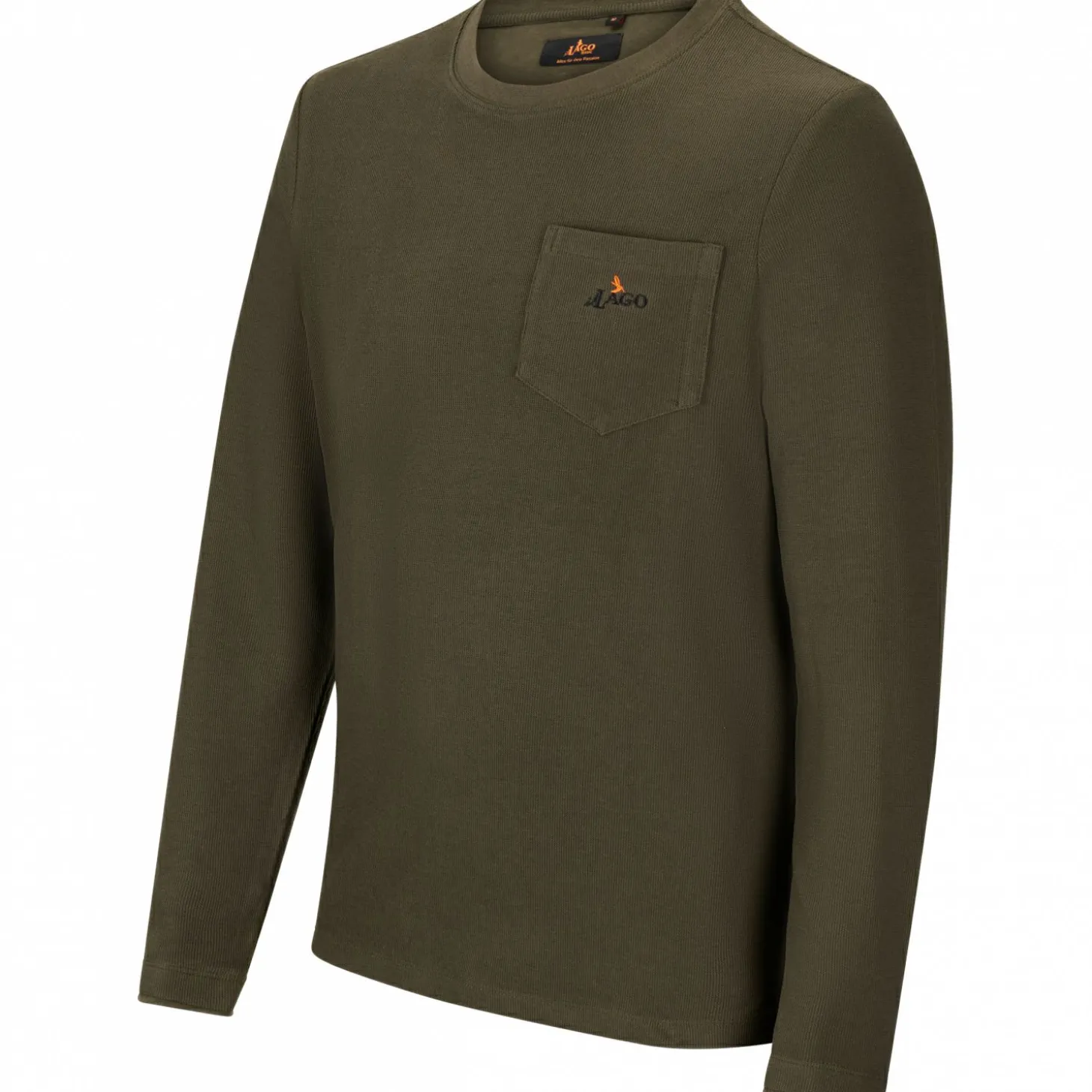 il Lago Basic Longsleeve Heavy Keiler Herren (Oliv)