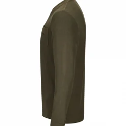 il Lago Basic Longsleeve Heavy Keiler Herren (Oliv)