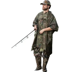 il Lago Basic Poncho Unisex (Camouflage)