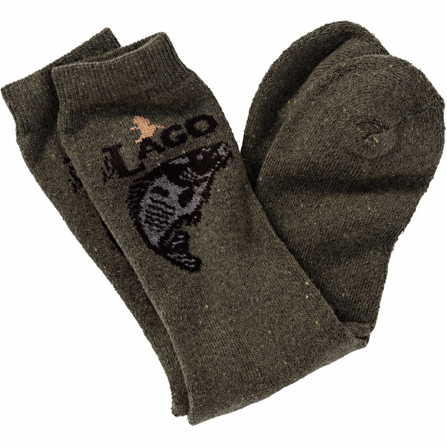 il Lago Basic Socken "Karpfen" (Oliv)