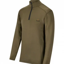 il Lago Basic Zipperpullover Larvic Herren (Oliv)