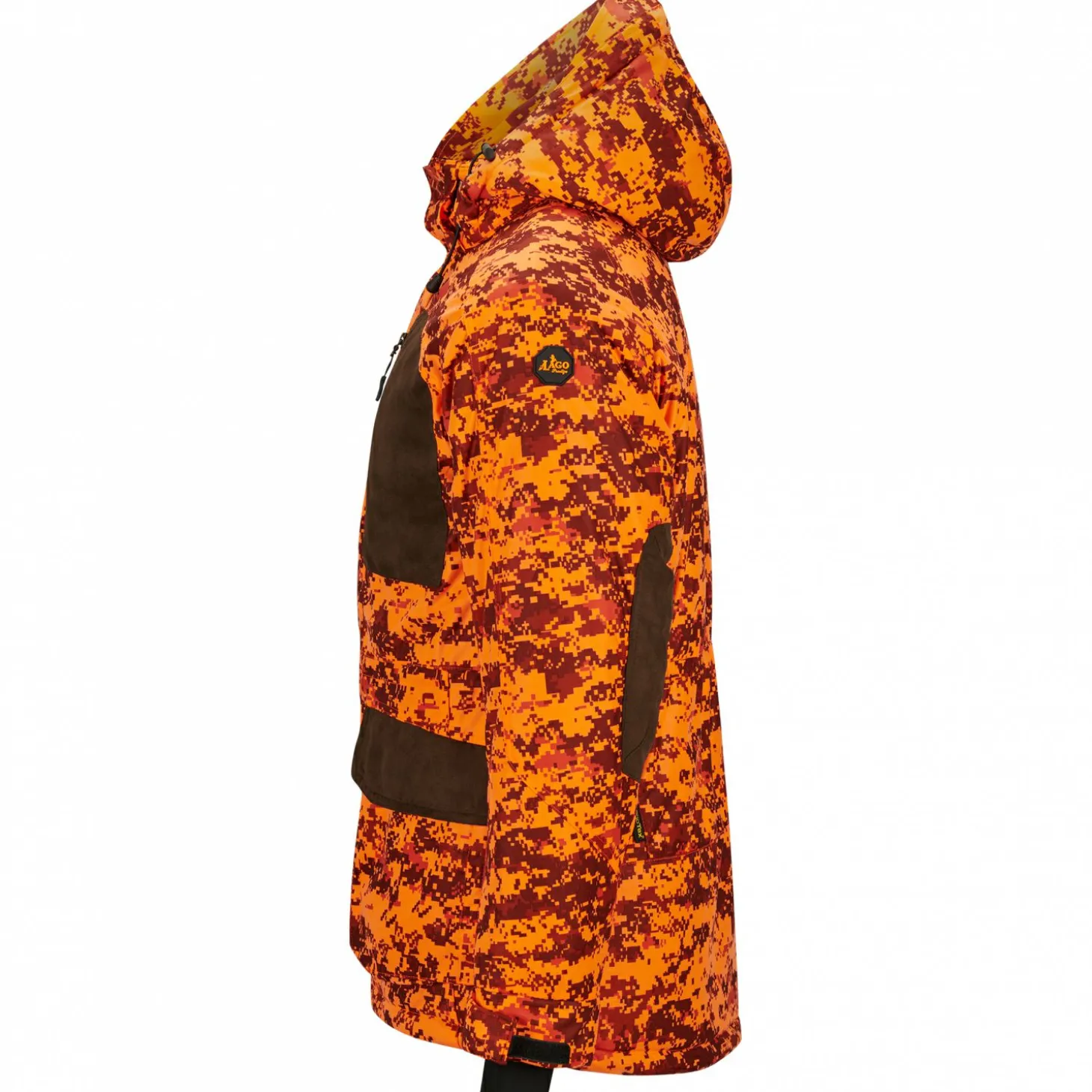 il Lago Prestige Drückjagd-Jacke Himal Herren (Orange Camouflage)