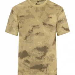 il Lago Prestige 2er Set: T-Shirts Herren (Beige Camou/Dark Camou)