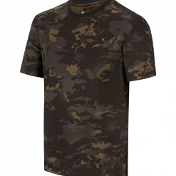 il Lago Prestige 2er Set: T-Shirts Herren (Beige Camou/Dark Camou)
