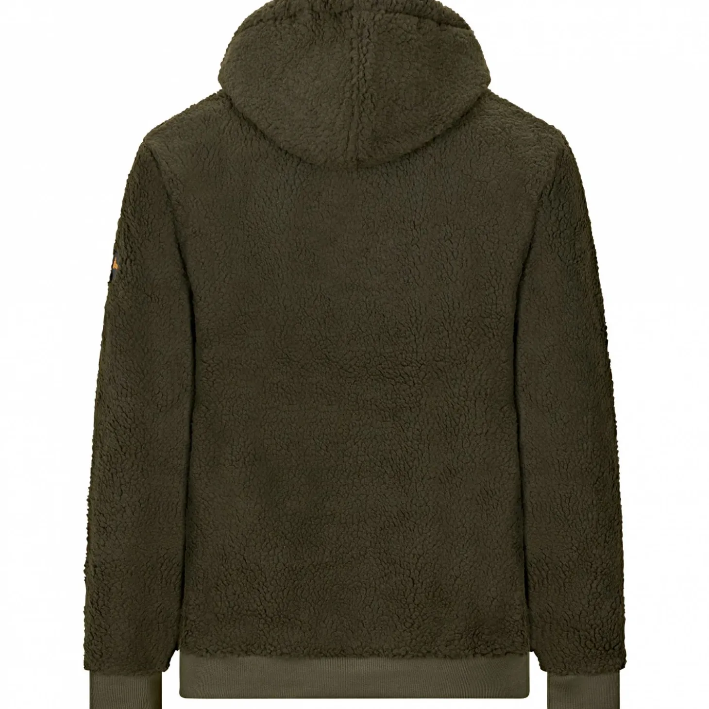 il Lago Prestige Faserpelz-Hoodie Skorgeura Herren (Oliv)