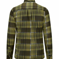 il Lago Prestige Fleece Holzfällerhemd Vall Herren (Oliv)