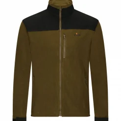 il Lago Prestige Fleecejacke Aiko Herren (Oliv/Schwarz)