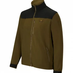 il Lago Prestige Fleecejacke Aiko Herren (Oliv/Schwarz)