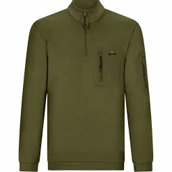 il Lago Prestige Halfzip Sweatshirt Eivinn Herren (Oliv)