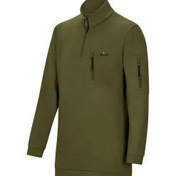il Lago Prestige Halfzip Sweatshirt Eivinn Herren (Oliv)