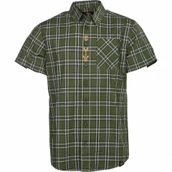 il Lago Prestige Hemd Hirsch Herren (Oliv)