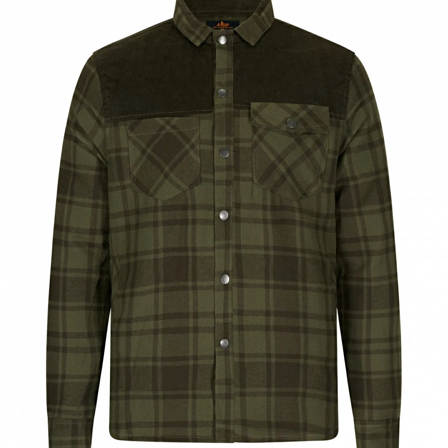 il Lago Prestige Holzfällerhemd Hamra Herren (Oliv)
