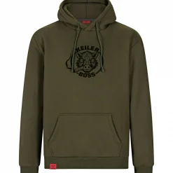 il Lago Prestige Hoodie "Keiler Boss" Herren (Oliv)