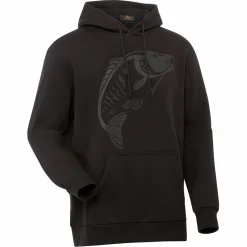 il Lago Prestige Hoodie "Karpfen" Herren (Schwarz)