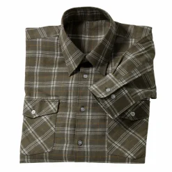 il Lago Prestige Jagdhemd Pirsch Herren (Oliv)