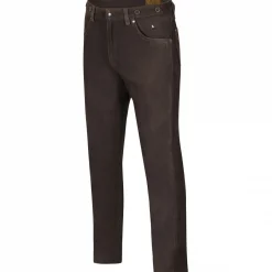 il Lago Prestige Nubuklederhose Herren (Braun)