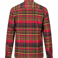 il Lago Prestige Oberhemd Scandica Herren (Rot/Oliv)