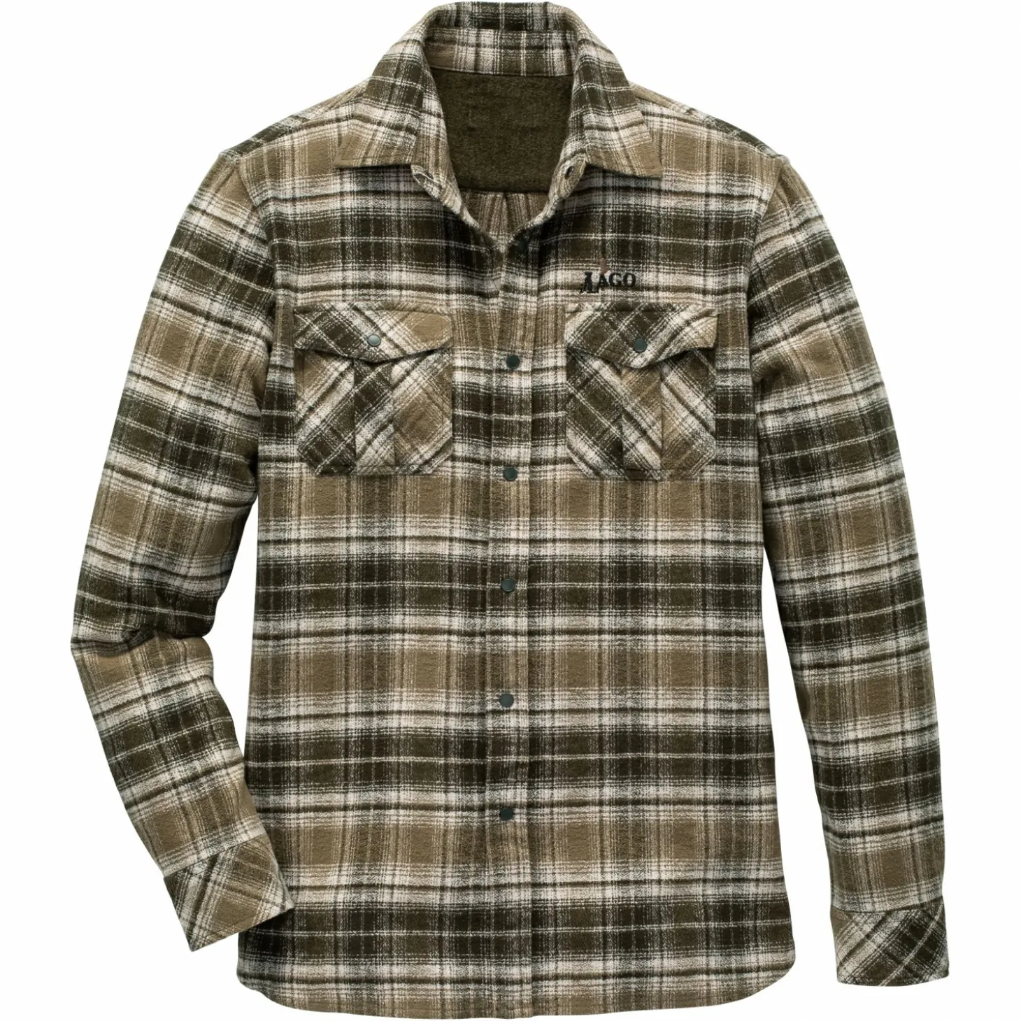 il Lago Prestige Outdoor-Hemd Bardo Herren (Oliv)