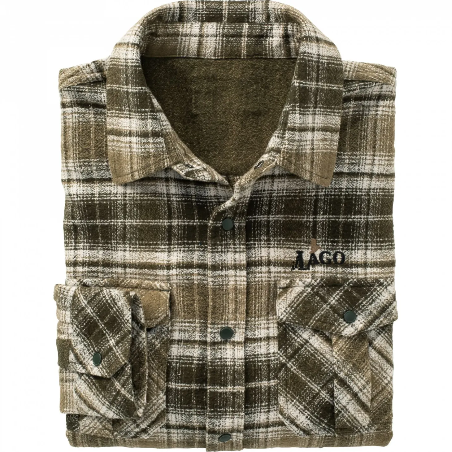 il Lago Prestige Outdoor-Hemd Bardo Herren (Oliv)