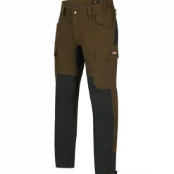 il Lago Prestige Outdoorhose Jütland Herren (Oliv/Schwarz)