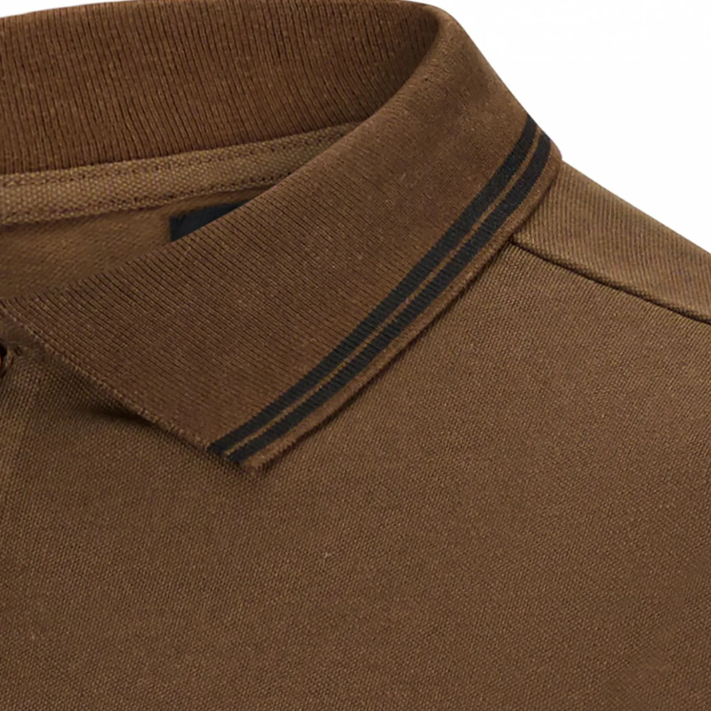 il Lago Prestige Poloshirt Pique Herren (Braun)