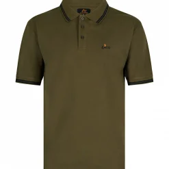 il Lago Prestige Poloshirt Pique Herren (Oliv)