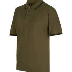 il Lago Prestige Poloshirt Pique Herren (Oliv)