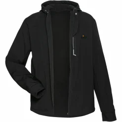il Lago Prestige Softshelljacke Germania Herren (Schwarz)