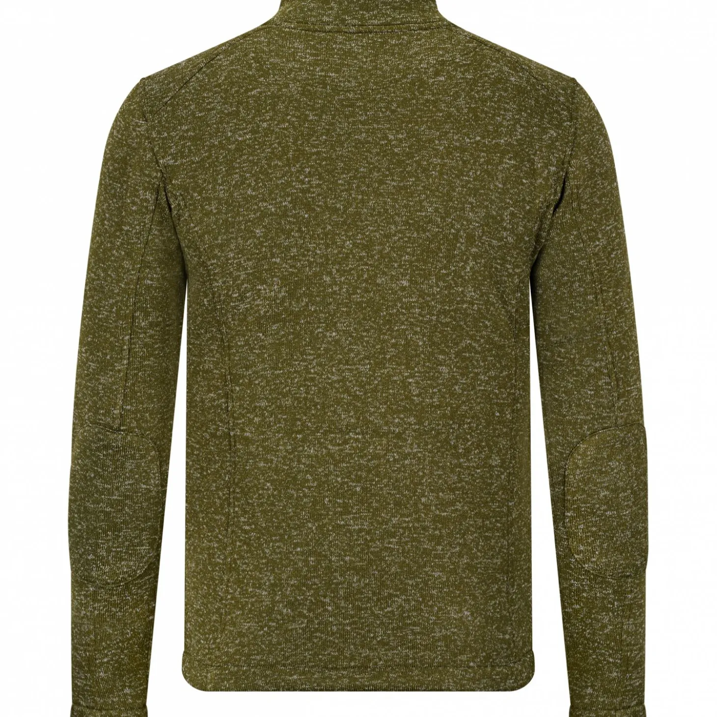 il Lago Prestige Strickfleece-Jacke Dagon Herren (Oliv Meliert)