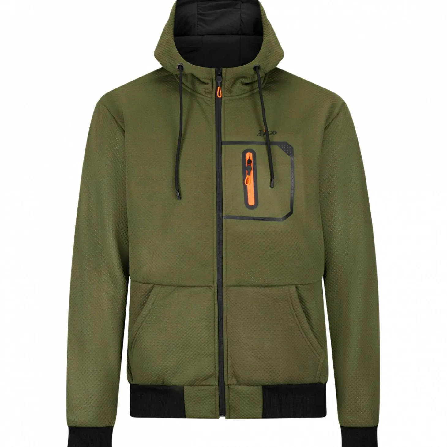 il Lago Prestige Sweatjacke Smart Wave Herren (Oliv)