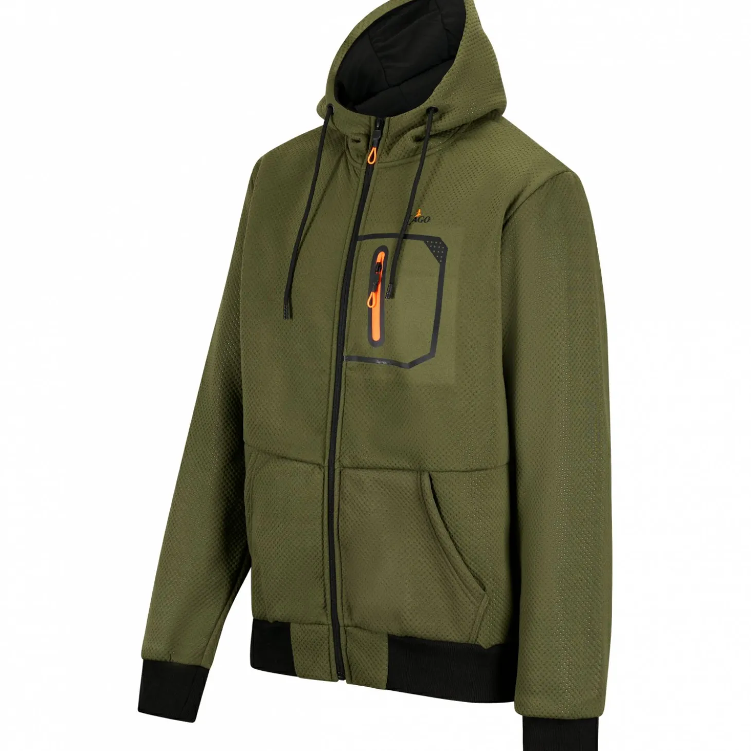 il Lago Prestige Sweatjacke Smart Wave Herren (Oliv)