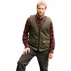 il Lago Red Level Heizweste Feuerland Herren (Oliv)