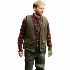 il Lago Red Level Heizweste Feuerland Herren (Oliv)