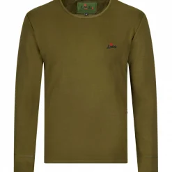 il Lago Red Level Longsleeve Feuerland Herren, beheizbar (Oliv)