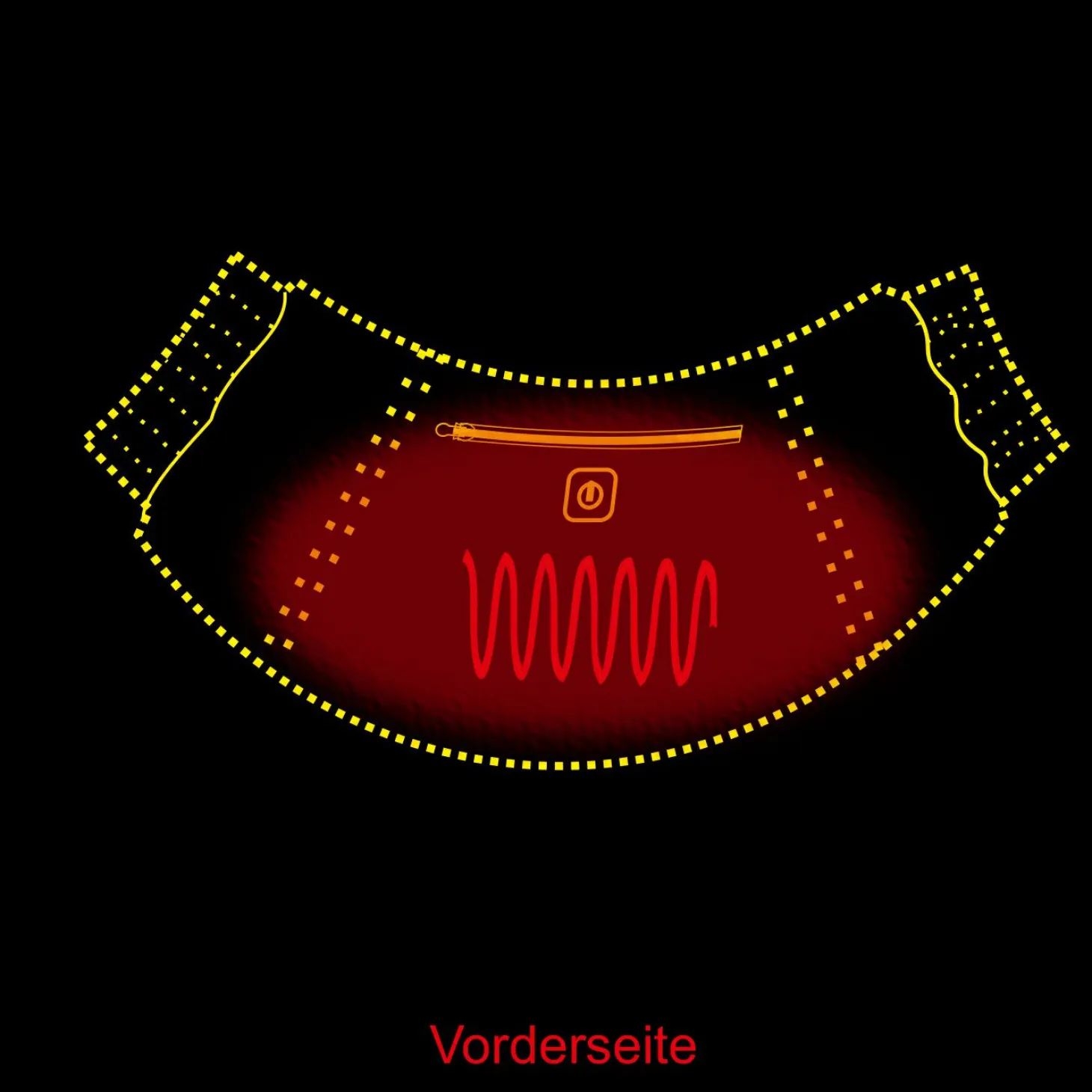 il Lago Red Level Thermomuff Feuerland, beheizbar (Oliv)