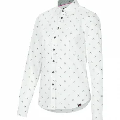 il Lago Sie Bluse Hirschlein Damen (Weiß)