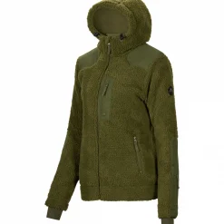 il Lago Sie Faserpelzjacke Avala Damen (Oliv)