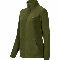 il Lago Sie Fleecejacke Damen (Oliv)