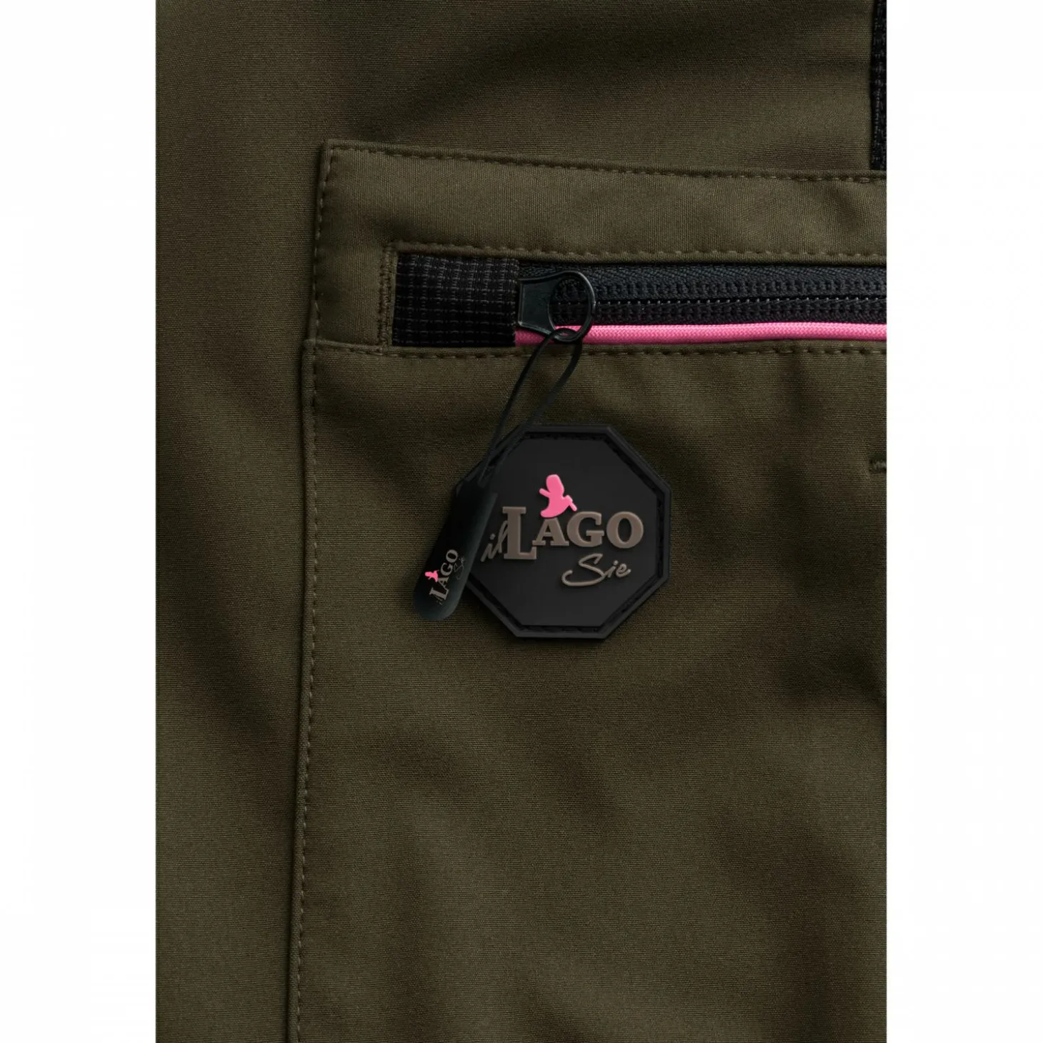 il Lago Sie Funktionshose Xenia Damen (Oliv/Schwarz)