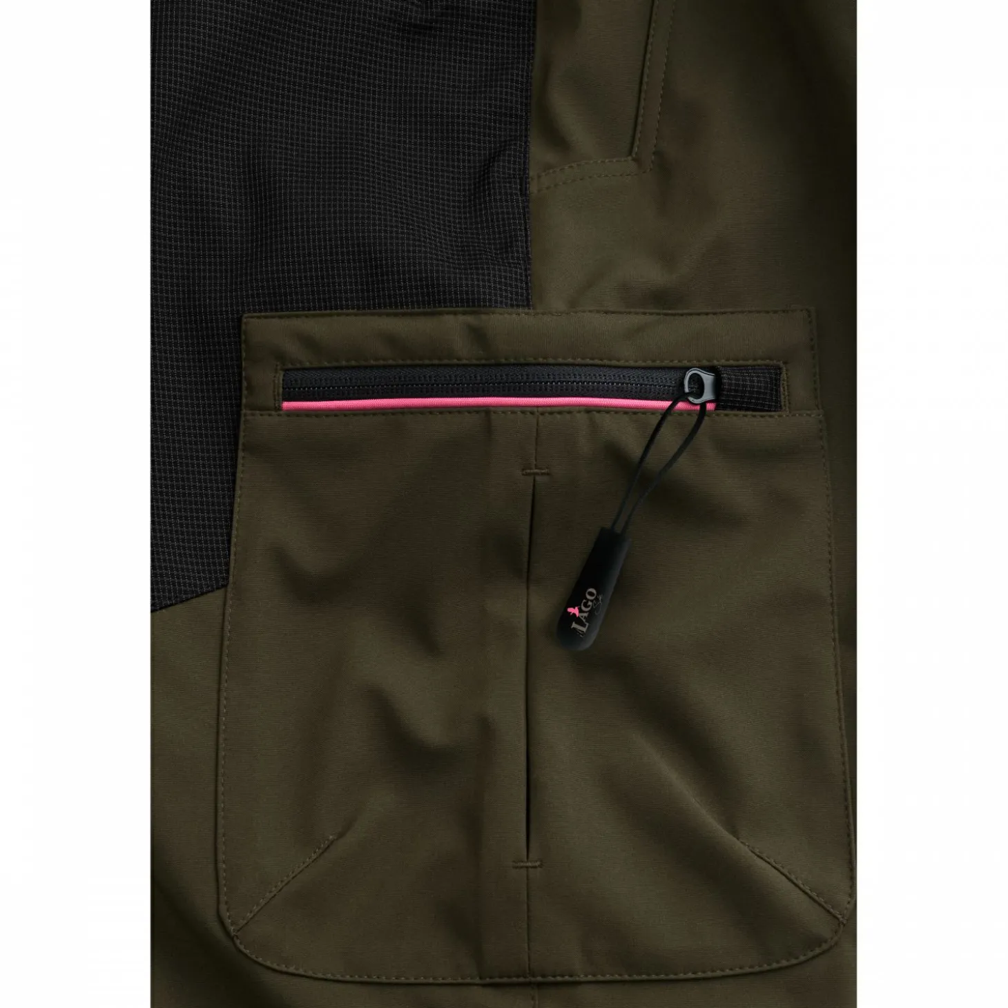 il Lago Sie Funktionshose Xenia Damen (Oliv/Schwarz)