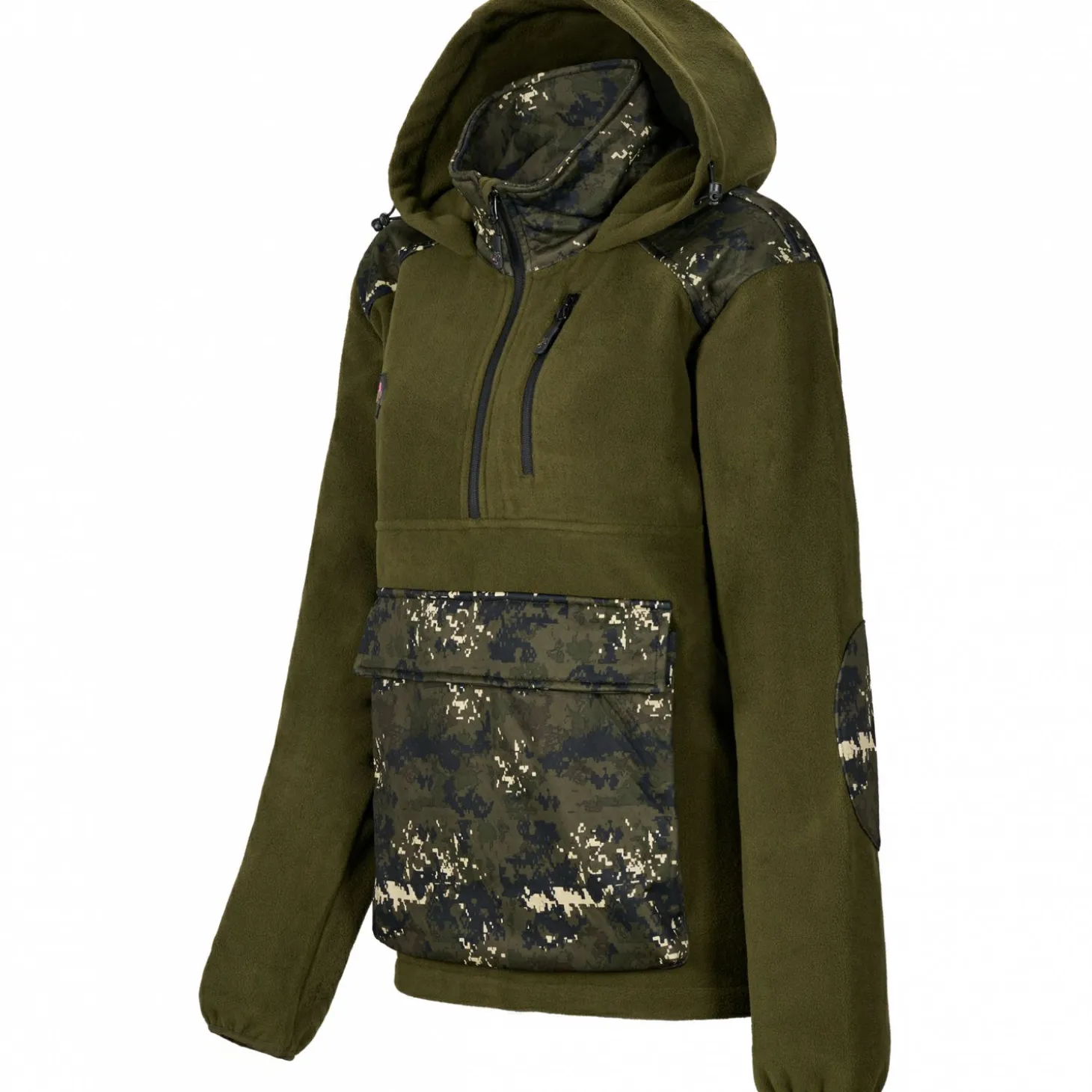 il Lago Sie Hybrid Hoodie Shawk Damen (phantomX/Oliv)