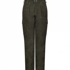 il Lago Sie Lederhose Aurelia Damen (Oliv)