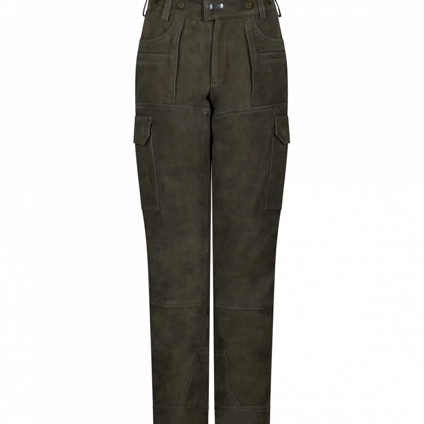 il Lago Sie Lederhose Aurelia Damen (Oliv)