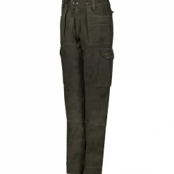 il Lago Sie Lederhose Aurelia Damen (Oliv)