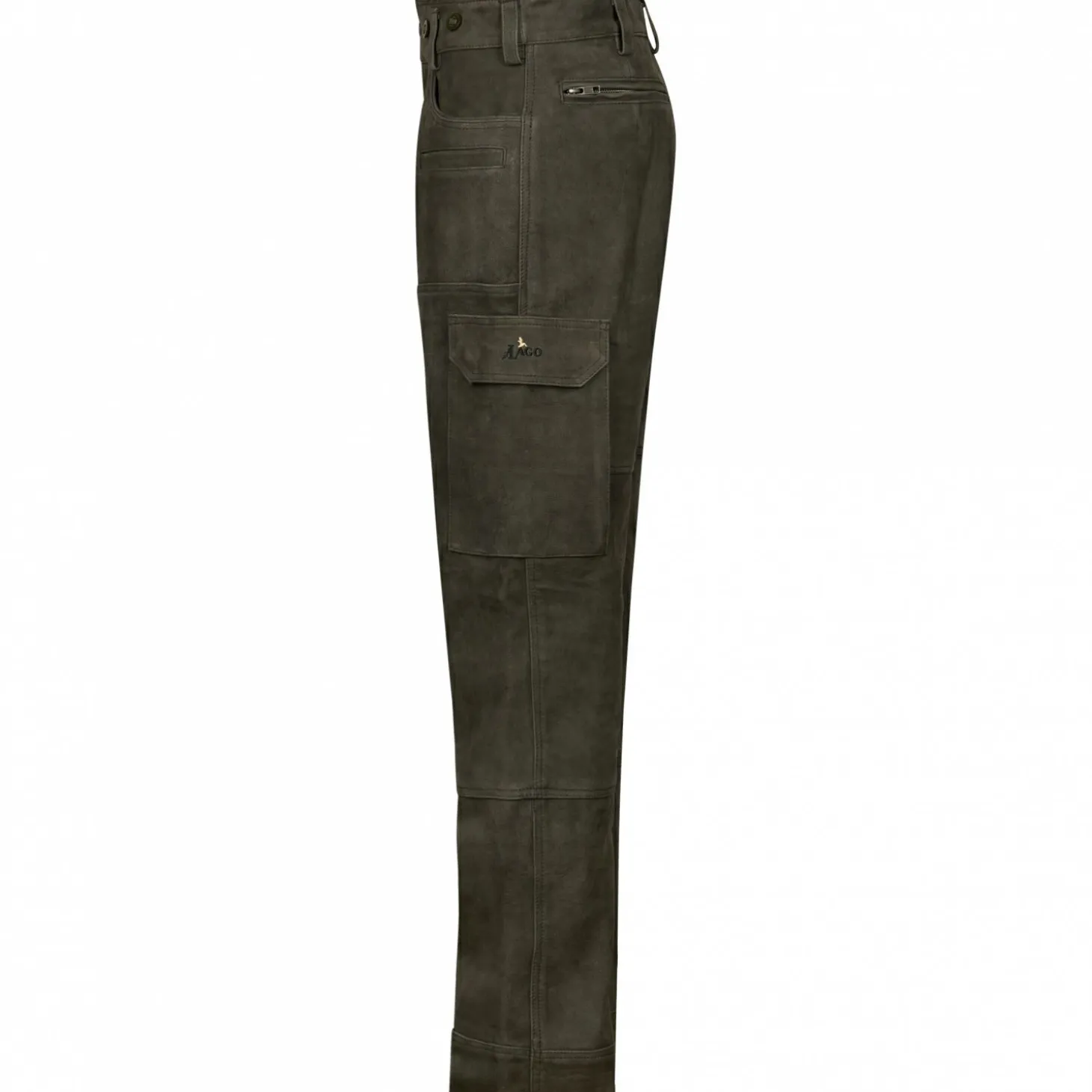 il Lago Sie Lederhose Aurelia Damen (Oliv)